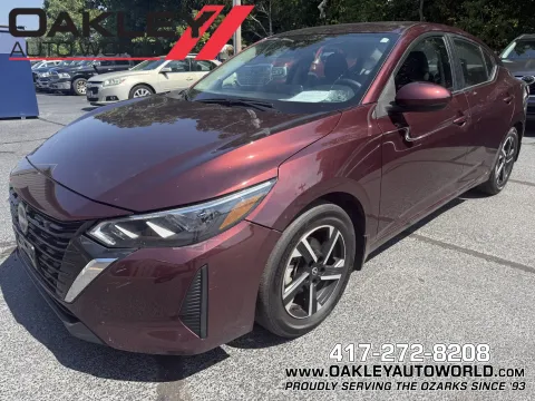 Red 2025 Nissan Sentra SV for sale in Branson West, MO