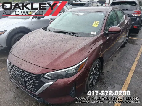 Red 2025 Nissan Sentra SV for sale in Branson West, MO