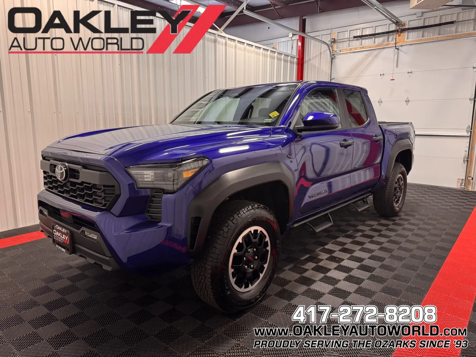 Blue 2025 Toyota Tacoma TRD Off-Road for sale in Branson West, MO