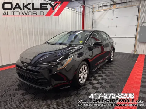Black 2024 Toyota Corolla LE for sale in Branson West, MO