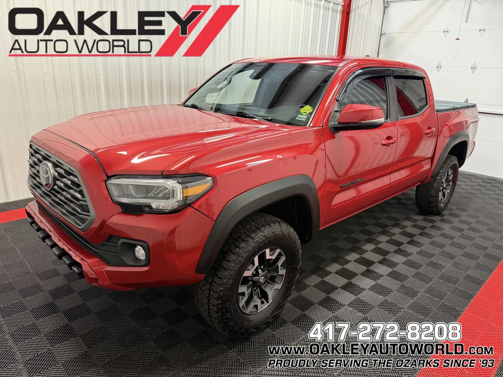 Red 2021 Toyota Tacoma TRD Off-Road for sale in Branson West, MO