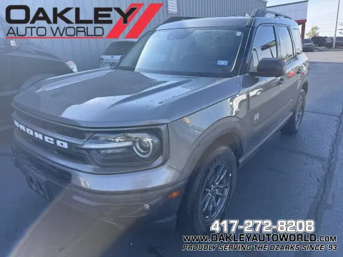Gray 2021 Ford Bronco Sport Big Bend for sale in Branson West, MO