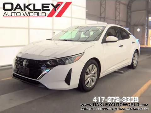 White 2024 Nissan Sentra S for sale in Branson West, MO