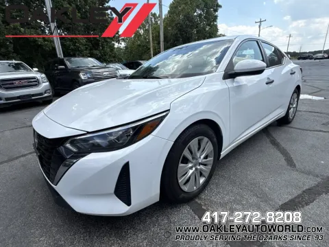 White 2024 Nissan Sentra S for sale in Branson West, MO