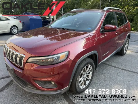 Red 2019 Jeep Cherokee Latitude Plus for sale in Branson West, MO