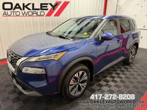 Blue 2023 Nissan Rogue SV for sale in Branson West, MO