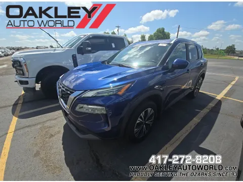 Blue 2023 Nissan Rogue SV for sale in Branson West, MO