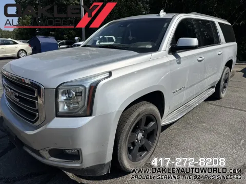 Silver 2015 GMC Yukon XL SLT 1500 for sale in Branson West, MO