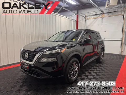 Black 2021 Nissan Rogue S for sale in Branson West, MO