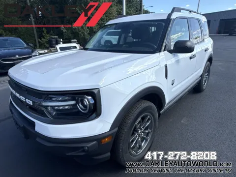 White 2021 Ford Bronco Sport Big Bend for sale in Branson West, MO