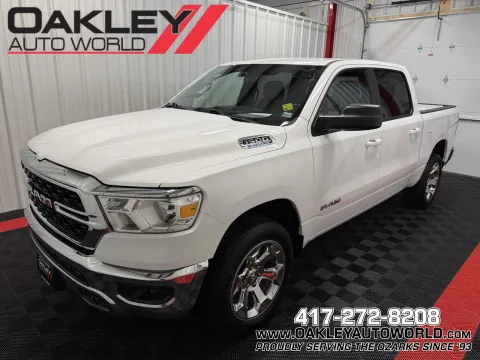 White 2022 Ram 1500 Big Horn/Lone Star for sale in Branson West, MO