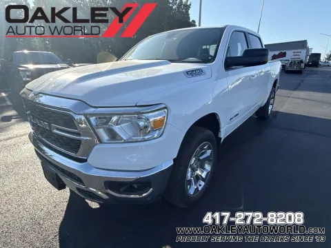 White 2022 Ram 1500 Big Horn/Lone Star for sale in Branson West, MO