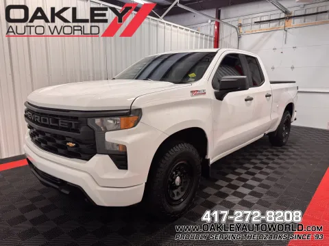 White 2023 Chevrolet Silverado 1500 WT for sale in Branson West, MO