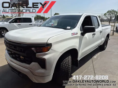 White 2023 Chevrolet Silverado 1500 WT for sale in Branson West, MO