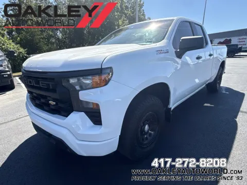 White 2023 Chevrolet Silverado 1500 WT for sale in Branson West, MO