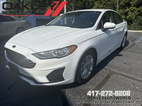 White 2020 Ford Fusion SE for sale in Branson West, MO