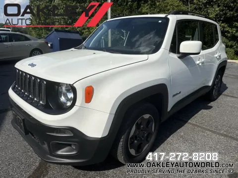 White 2018 Jeep Renegade Latitude for sale in Branson West, MO
