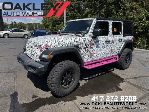 White 2020 Jeep Wrangler Unlimited Sport S for sale in Branson West, MO