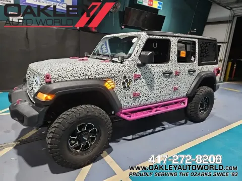 White 2020 Jeep Wrangler Unlimited Sport S for sale in Branson West, MO