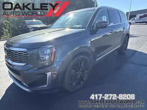 Gray 2021 Kia Telluride SX for sale in Branson West, MO