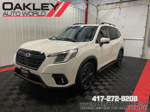 White 2023 Subaru Forester Sport for sale in Branson West, MO