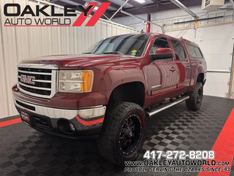 Red 2013 GMC Sierra 1500 SLT for sale in Branson West, MO