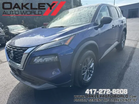 Blue 2023 Nissan Rogue S for sale in Branson West, MO