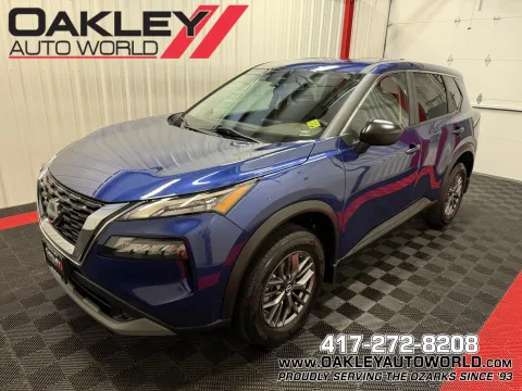 Blue 2023 Nissan Rogue S for sale in Branson West, MO