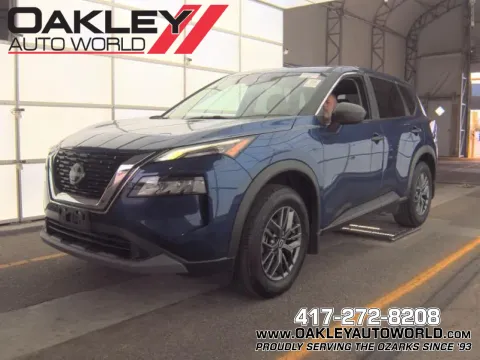 Blue 2023 Nissan Rogue S for sale in Branson West, MO