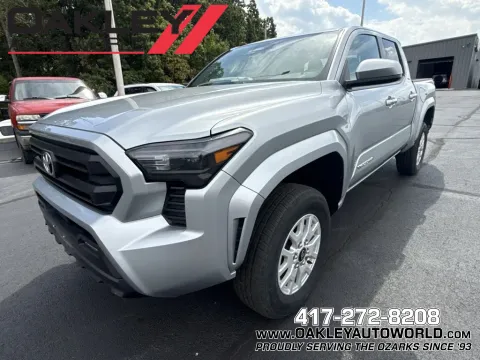 Silver 2024 Toyota Tacoma SR5 for sale in Branson West, MO