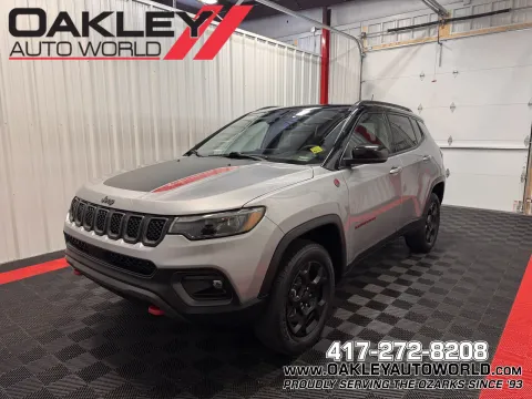 Silver 2023 Jeep Compass Trailhawk for sale in Branson West, MO