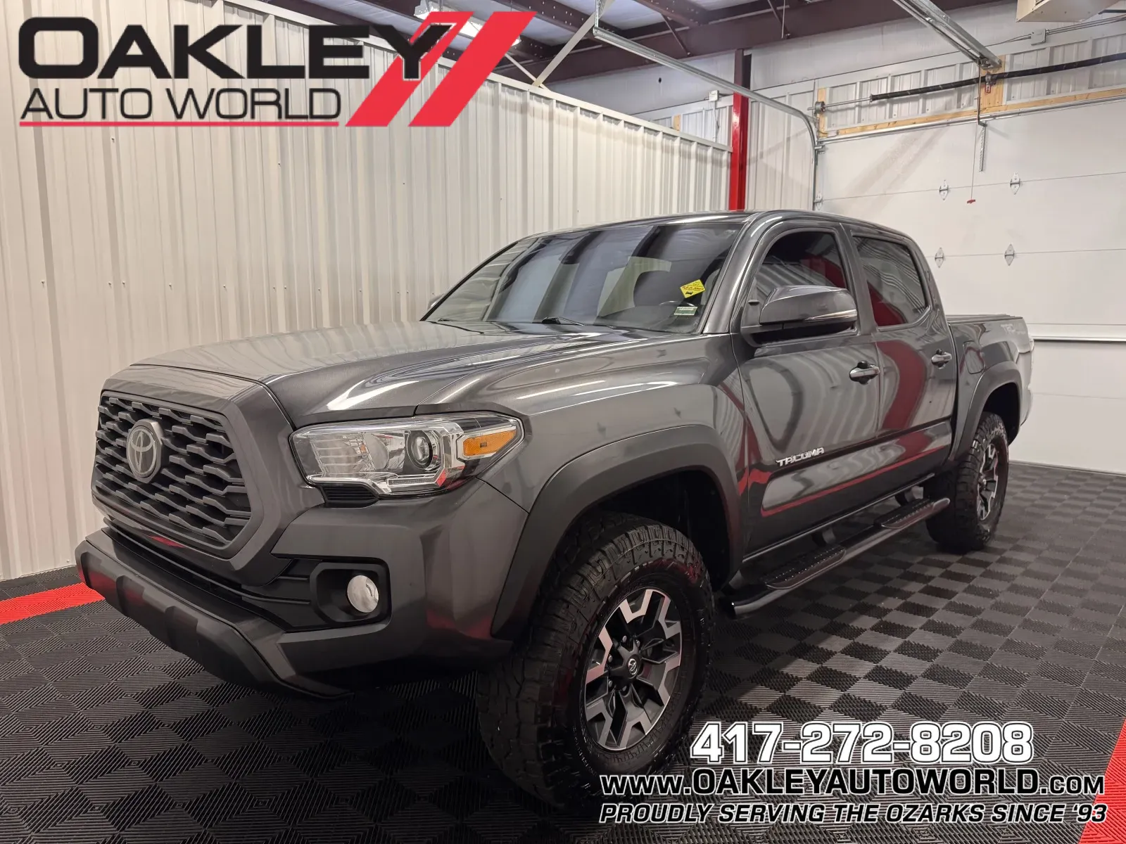 Gray 2022 Toyota Tacoma TRD Off-Road for sale in Branson West, MO