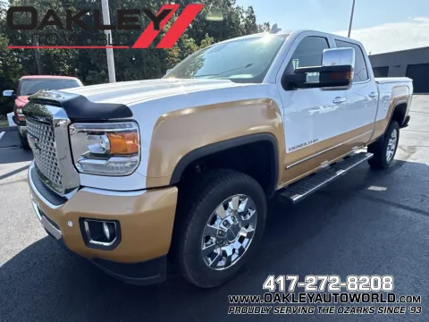 White 2015 GMC Sierra 2500 HD Denali for sale in Branson West, MO