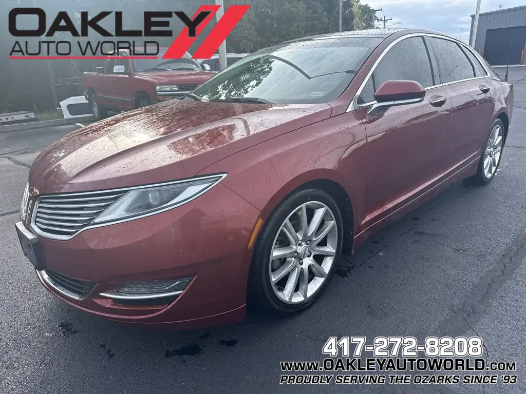 Orange 2014 Lincoln MKZ for sale in Branson West, MO
