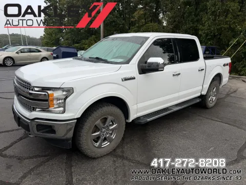 White 2019 Ford F-150 Lariat for sale in Branson West, MO