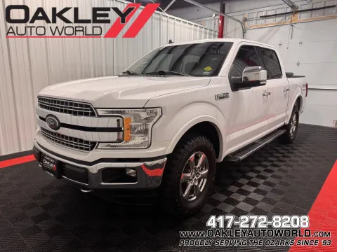 White 2019 Ford F-150 Lariat for sale in Branson West, MO