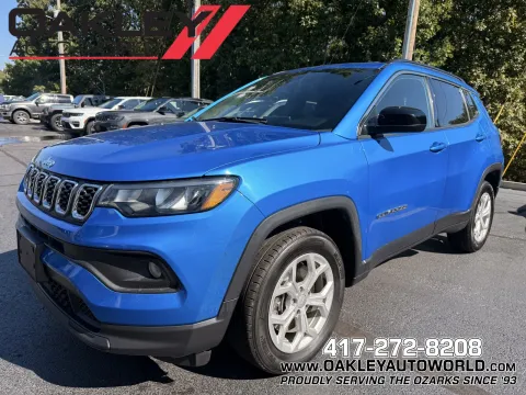 Blue 2024 Jeep Compass Latitude for sale in Branson West, MO