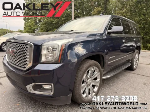 Blue 2017 GMC Yukon Denali for sale in Branson West, MO