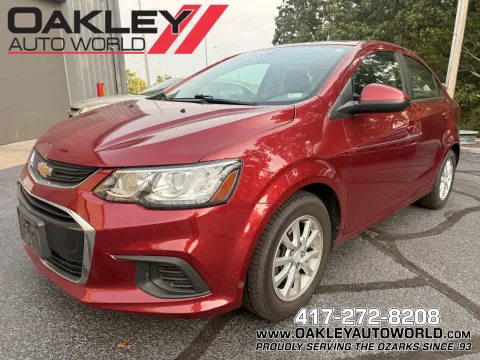 Red 2017 Chevrolet Sonic LT for sale in Branson West, MO