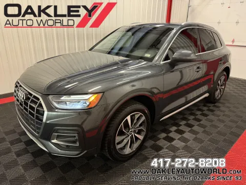 Gray 2021 Audi Q5 45 Premium Plus for sale in Branson West, MO