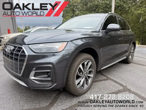 Gray 2021 Audi Q5 45 Premium Plus for sale in Branson West, MO