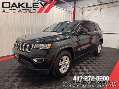 Black 2017 Jeep Grand Cherokee Laredo for sale in Branson West, MO