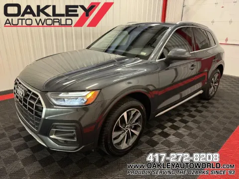 Gray 2021 Audi Q5 45 Premium Plus for sale in Branson West, MO