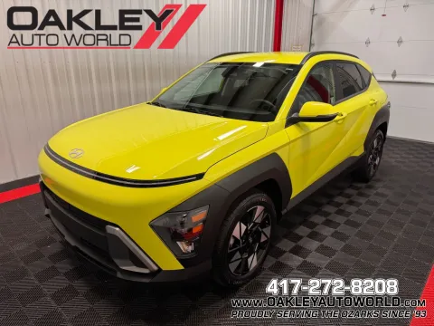 Yellow 2024 Hyundai Kona SEL for sale in Branson West, MO