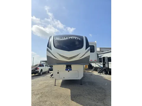 Photos of 2021 Grand Design Solitude 390RK-R for sale in Valley View, TX at Liberty Trail RV - Denton