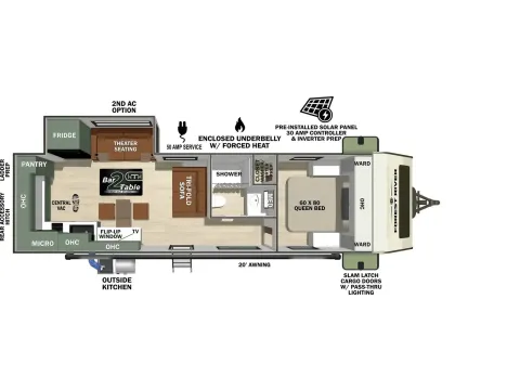 Another view of 2026 Forest River No Boundaries 20.8 BEAST MODE for sale in Valley View, TX at Liberty Trail RV - Denton