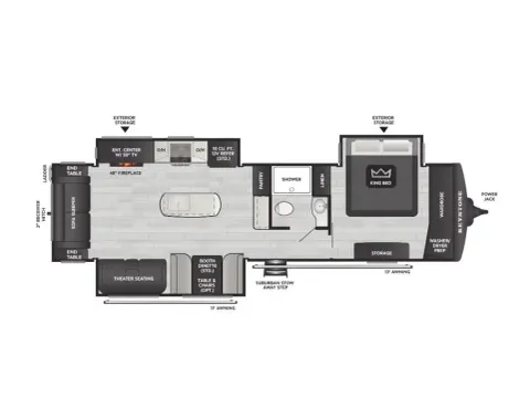 More photos of 2026 Keystone Outback 328RL at Liberty Trail RV - Denton, TX