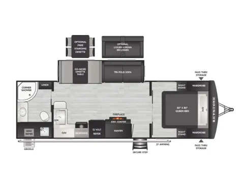 More photos of 2026 Keystone Passport 2605RB at Liberty Trail RV - Denton, TX