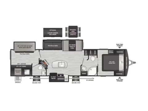 Photos of 2026 Keystone Passport 3300BK for sale in Valley View, TX at Liberty Trail RV - Denton