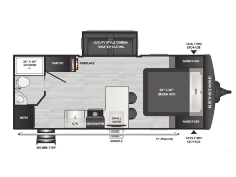 More photos of 2026 Keystone Passport 2080MK at Liberty Trail RV - Denton, TX
